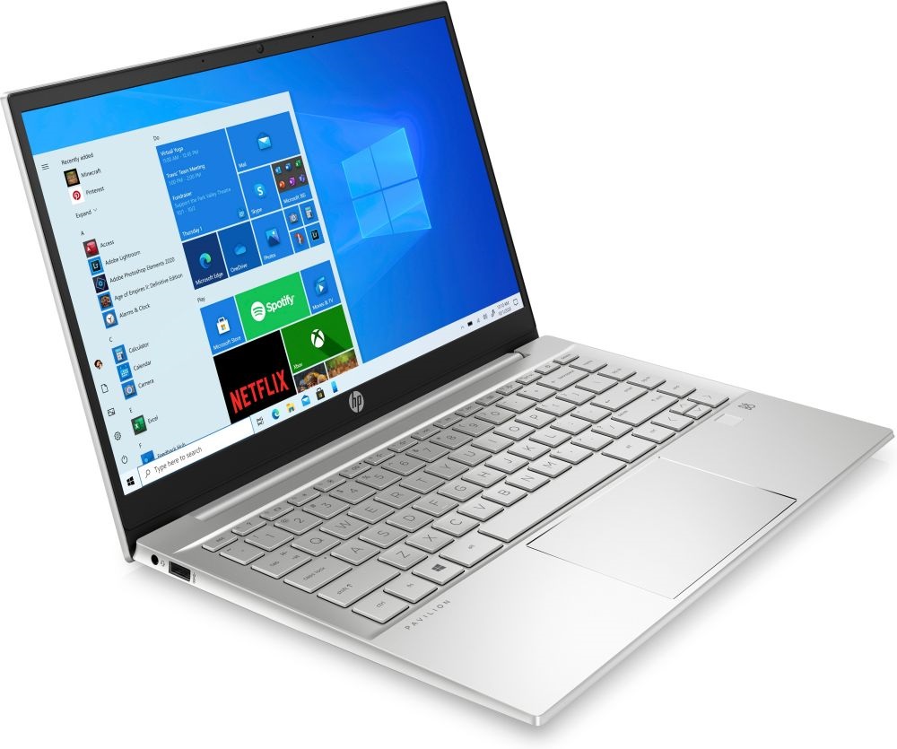 HP Pavilion 14-ec0005nh 14"FHD/AMD Ryzen 5-5500U/8GB/512GB/Int. VGA/Win10/ezüst laptop