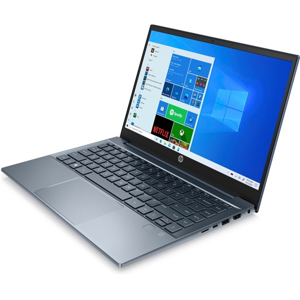 HP Pavilion 14-ec0012nh 14"FHD/AMD Ryzen 3-5300U/8GB/256GB/Int. VGA/Win10/kék laptop
