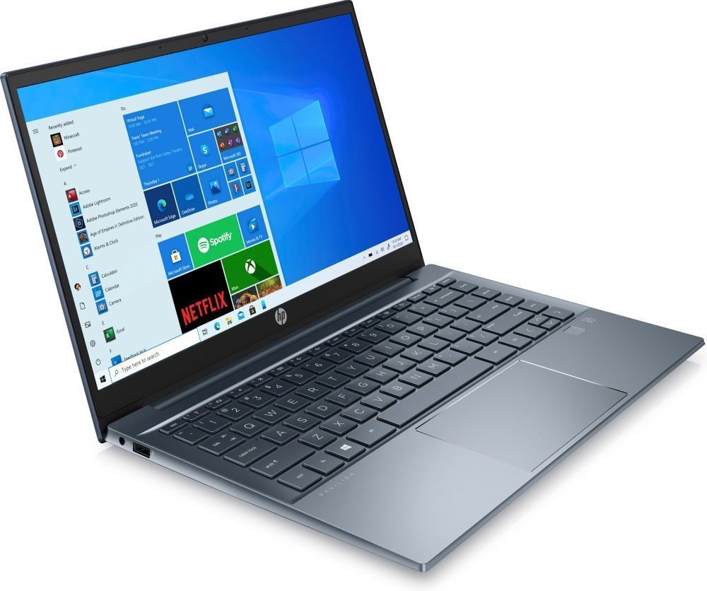 HP Pavilion 14-ec0012nh 14"FHD/AMD Ryzen 3-5300U/8GB/256GB/Int. VGA/Win10/kék laptop (Újracsomagolt)