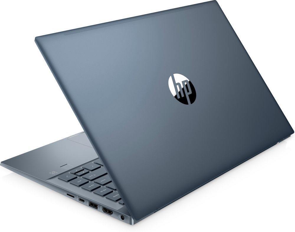 HP Pavilion 14-ec0012nh 14"FHD/AMD Ryzen 3-5300U/8GB/256GB/Int. VGA/Win10/kék laptop (Újracsomagolt)