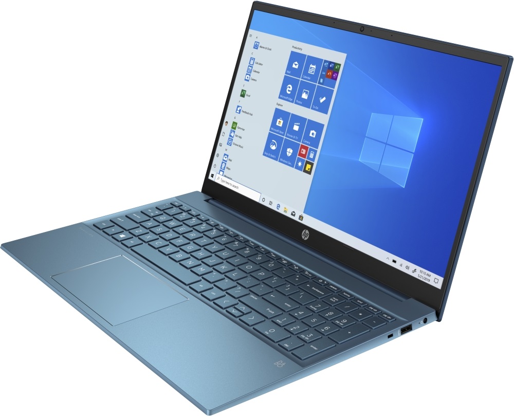 HP Pavilion 15-eh1011nh 15,6"FHD/AMD Ryzen 3-5300U/8GB/256GB/Int. VGA/Win10/zöldeskék laptop