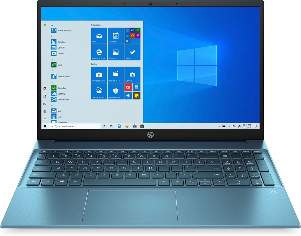 HP Pavilion 15-eg0021nh 15,6"FHD/Intel Core i3-1125G4/8GB/256GB/Int. VGA/Win10/zöldeskék laptop