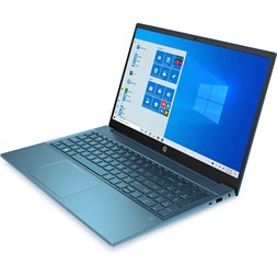 HP Pavilion 15-eg0021nh 15,6"FHD/Intel Core i3-1125G4/8GB/256GB/Int. VGA/Win10/zöldeskék laptop