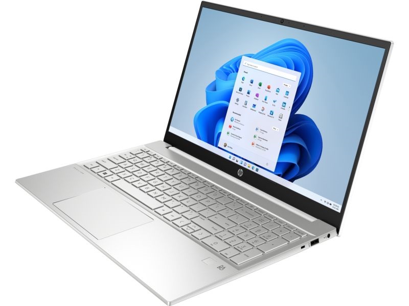 HP Pavilion 15-eh3003nh 15,6"FHD/AMD Ryzen 5-7530U/16GB/512GB/Int.VGA/Win11/fehér laptop