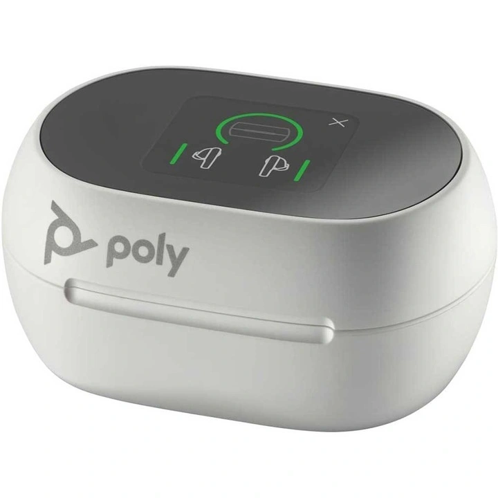 HP Poly Voyager Free 60+ True Wireless Bluteooth fehér fülhallgató