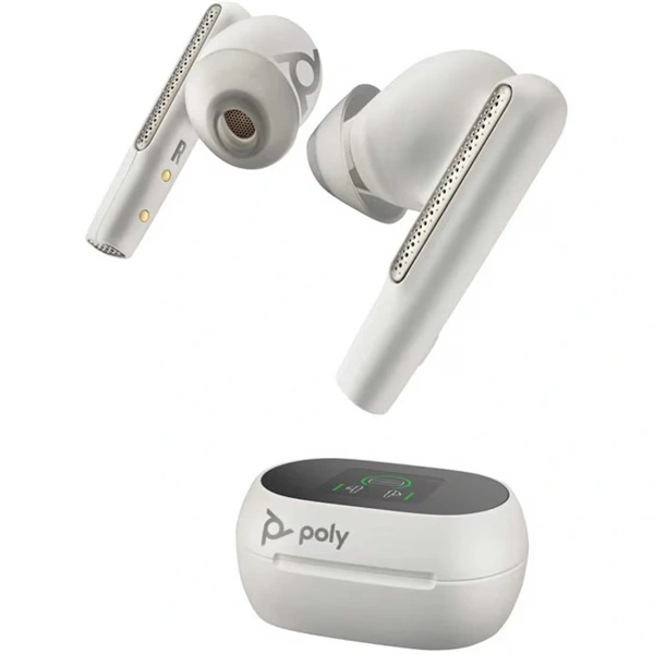 HP Poly Voyager Free 60+ True Wireless Bluteooth fehér fülhallgató