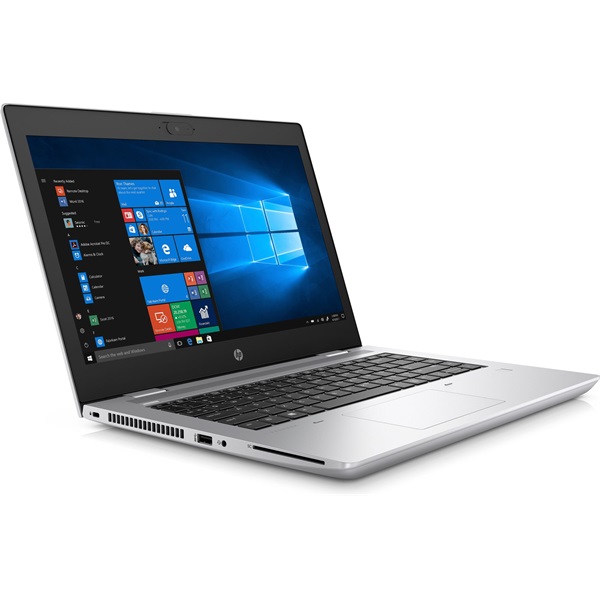HP ProBook 640 G5 14"/Intel Core i5-8365U/8GB/256GB/Int.VGA/Win10 Pro/ezüst laptop + dokkoló és táska
