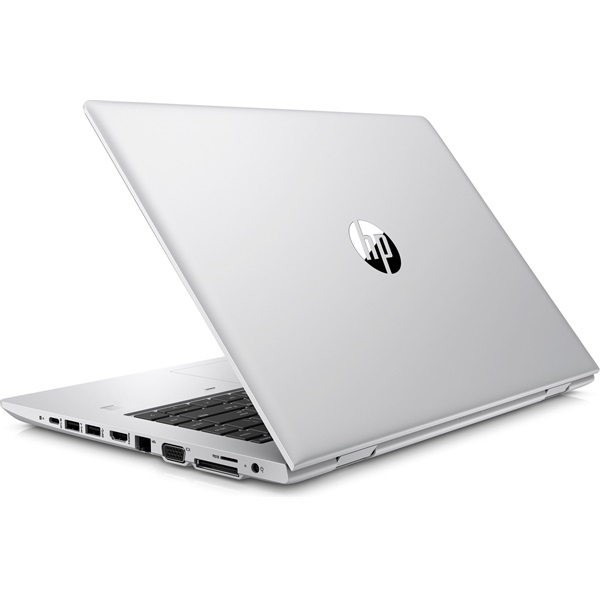HP ProBook 640 G5 14"/Intel Core i5-8365U/8GB/256GB/Int.VGA/Win10 Pro/ezüst laptop + dokkoló és táska