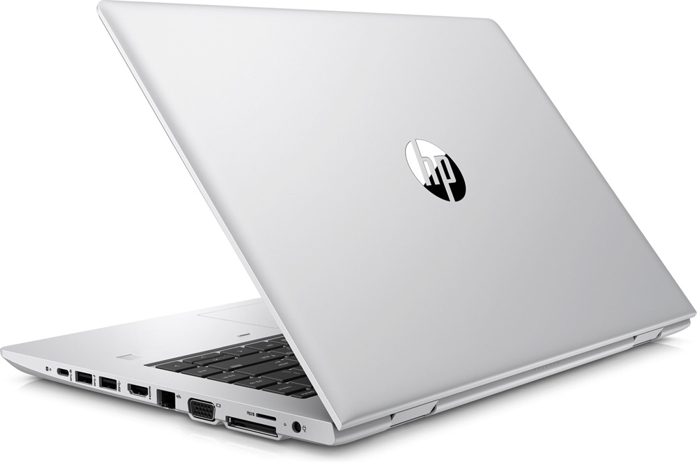 HP ProBook 640 G5 14"/Intel Core i5-8365U/8GB/256GB/Int.VGA/Win10 Pro/ezüst laptop + dokkoló és táska