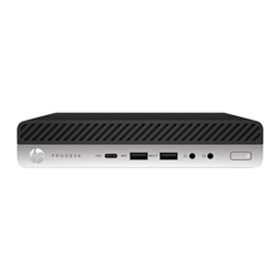 HP ProDesk 600 G4 Micro/i5-8500T/16GB/256GB/Win Pro COA/fekete asztali számítógép (Használt A+)