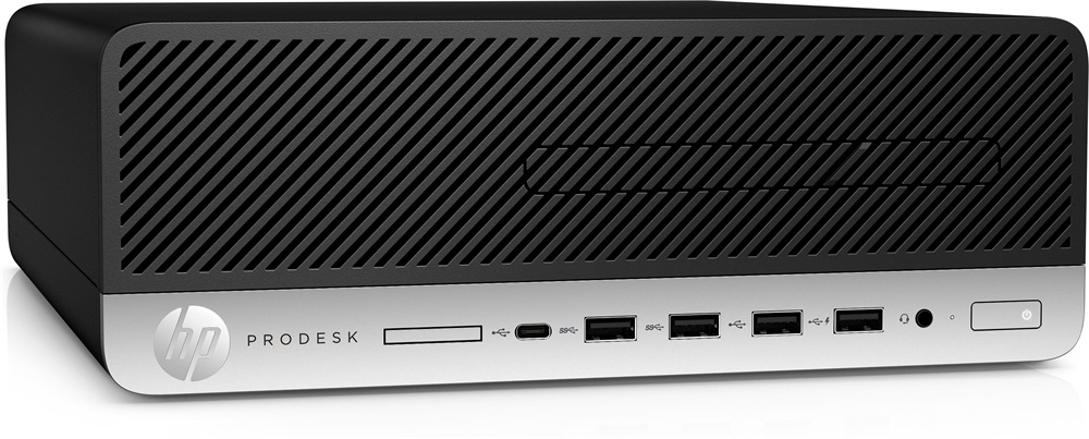 HP ProDesk 600 G4 SFF PC /i3-8100/8GB/256GB SSD/Win11 Pro/fekete asztali számítógép