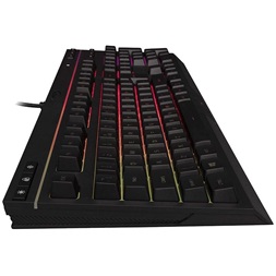 HP RENEW HyperX Alloy Core RGB US fekete gamer billentyűzet