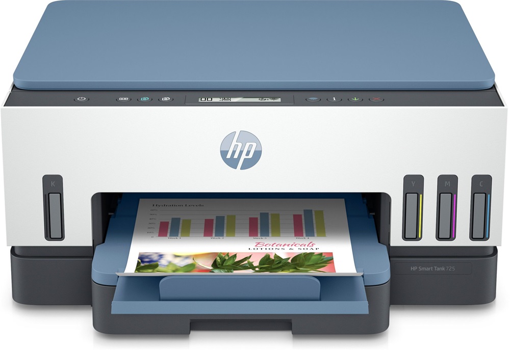HP SmartTank 725 multifunkciós tintasugaras külsőtartályos nyomtató