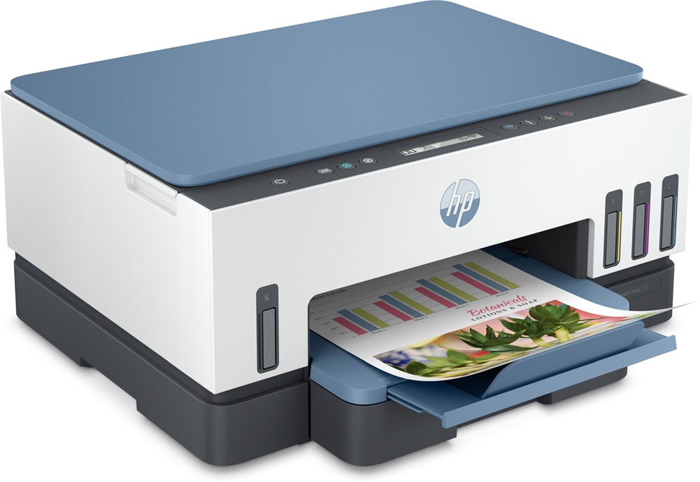 HP SmartTank 725 multifunkciós tintasugaras külsőtartályos nyomtató