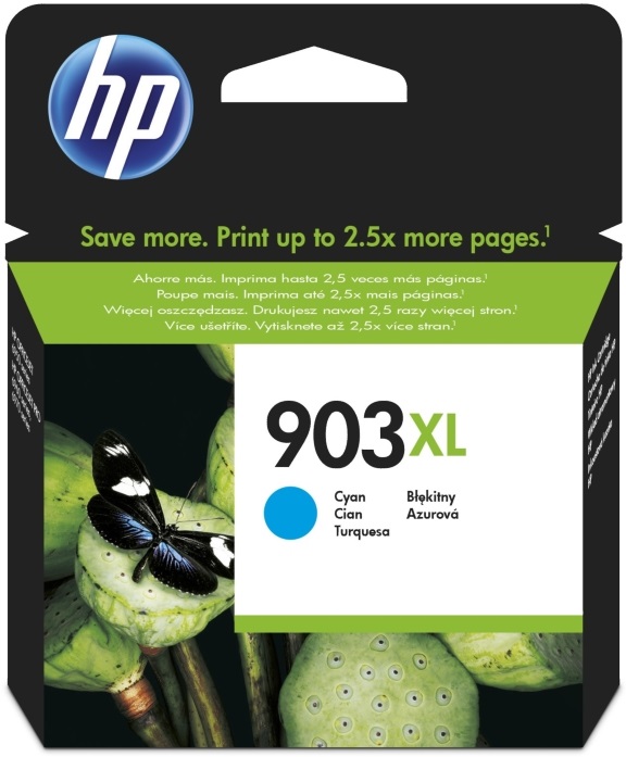 HP T6M03AE (903XL) cián tintapatron