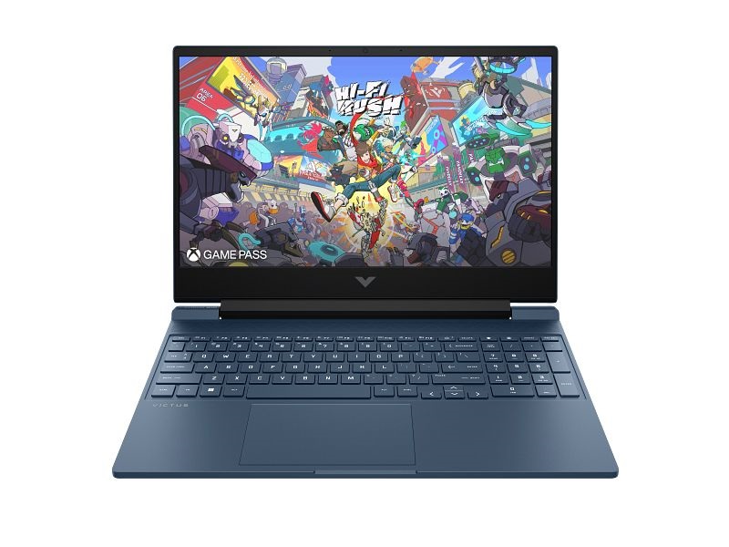 HP VICTUS 15-fa2012nh 15,6"FHD/Intel Core i5-13500H/16GB/512GB/RTX 2050 4GB/FreeDOS/kék laptop