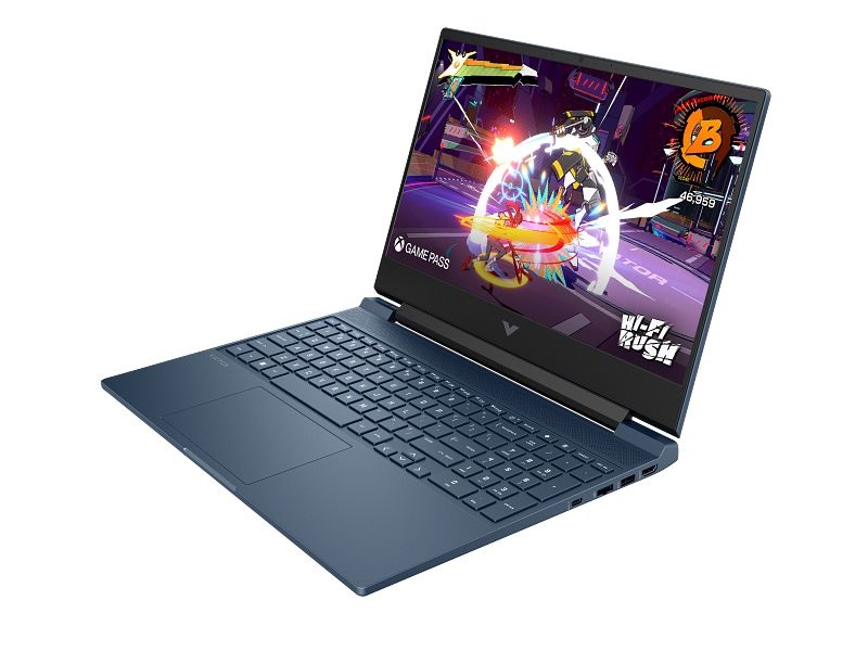 HP VICTUS 15-fa2012nh 15,6"FHD/Intel Core i5-13500H/16GB/512GB/RTX 2050 4GB/FreeDOS/kék laptop
