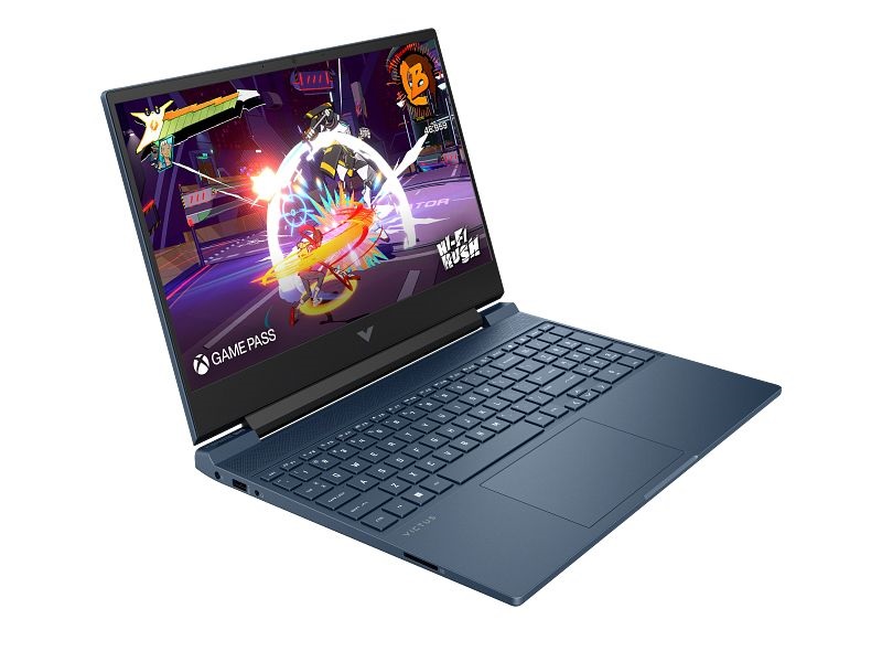 HP VICTUS 15-fa2012nh 15,6"FHD/Intel Core i5-13500H/16GB/512GB/RTX 2050 4GB/FreeDOS/kék laptop