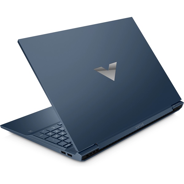 HP Victus 16-e0011nh 16,1"FHD/AMD Ryzen 5-5600H/8GB/512GB/GTX 1650 4GB/DOS/kék laptop