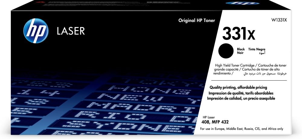 HP W1331X (331X) fekete nagykapacitású toner