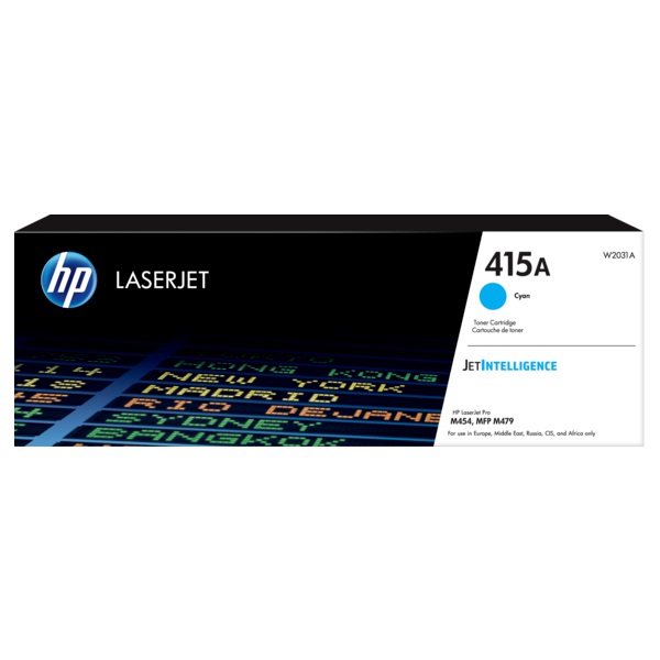 HP W2031A (415A) cián toner