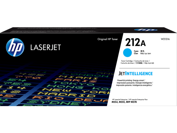 HP W2121A (212A) cián toner