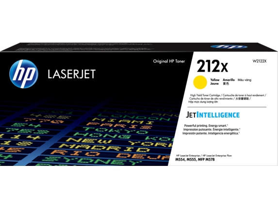 HP W2122X (212X) sárga nagykapcítású toner