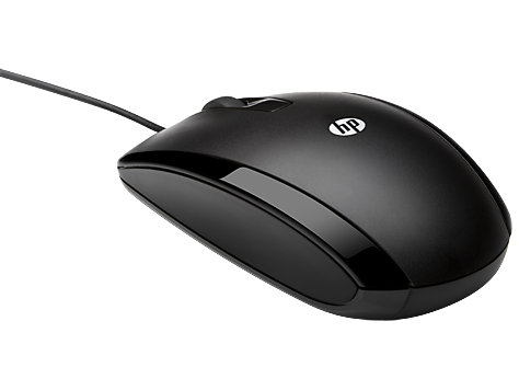 HP X500 USB vezetékes fekete egér