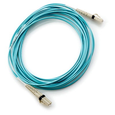 HPE AJ835A LC to LC Multi-mode OM3 2-Fiber 2.0m 1-Pack Fiber Optic Cable