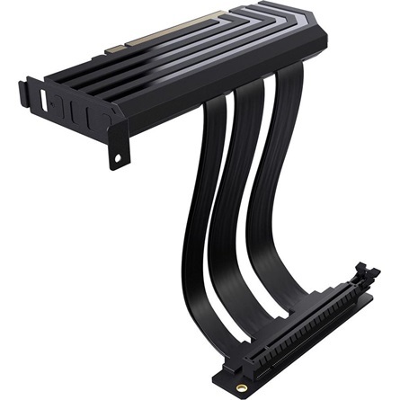 HYTE PCIE40 PCIe x16 -> PCIe x16 M/F riser kábel 0.2m fekete