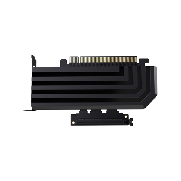 HYTE PCIE40 PCIe x16 -> PCIe x16 M/F riser kábel 0.2m fekete