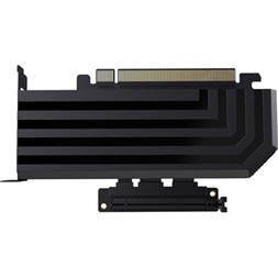 HYTE PCIE40 PCIe x16 -> PCIe x16 M/F riser kábel 0.2m fekete