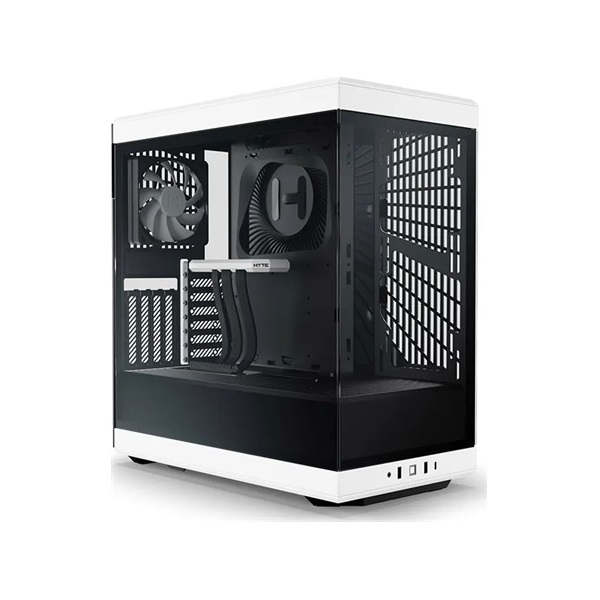 HYTE Y40 táp nélküli ablakos Mid Tower számítógépház fehér-fekete