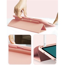 Haffner FN0336 Apple iPad Air 4/Air 5 10.9 on/off funkcióval, Pencil tartóval - pink védőtok
