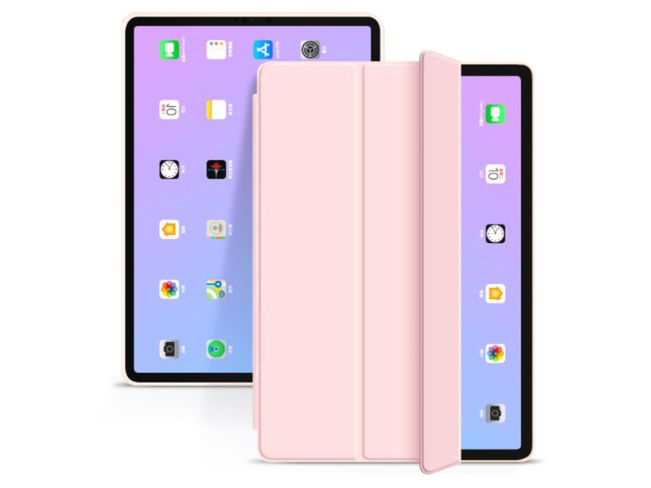 Haffner FN0338 Apple iPad Air 4/Air 5 10.9 on/off funkcióval - pink védőtok