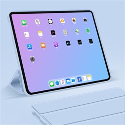 Haffner FN0339 Apple iPad Air 4/Air 5 10.9 on/off funkcióval - sky blue kék védőtok