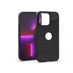Haffner HF120275 Apple iPhone 13 Pro Carbon fekete szilikon tok