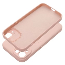 Haffner HF229091 Apple iPhone 15 Plus Mag Cover rózsaszín szilikon hátlap