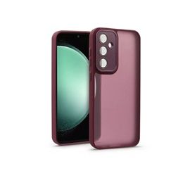 Haffner HF238352 Samsung Galaxy S23 FE Variete bíbor hátlap kameravédő peremmel, lencsevédő üveggel