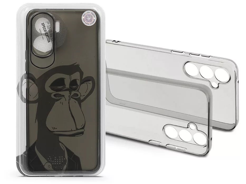 Haffner HF239090 Honor 90 Lite Gray Monkey átlátszó szilikon hátlap