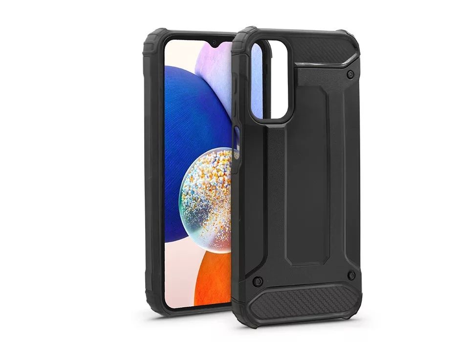 Haffner HF258794 Samsung A155 Galaxy A15 4G/5G Armor fekete ütésálló hátlap