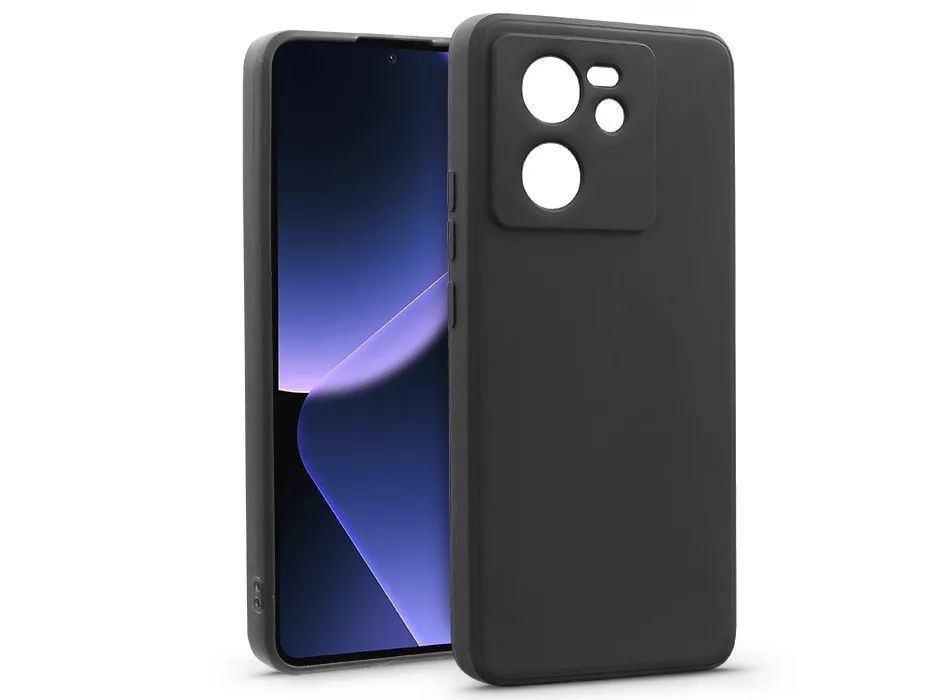 Haffner HF263293 Xiaomi 13T Matt fekete szilikon hátlap