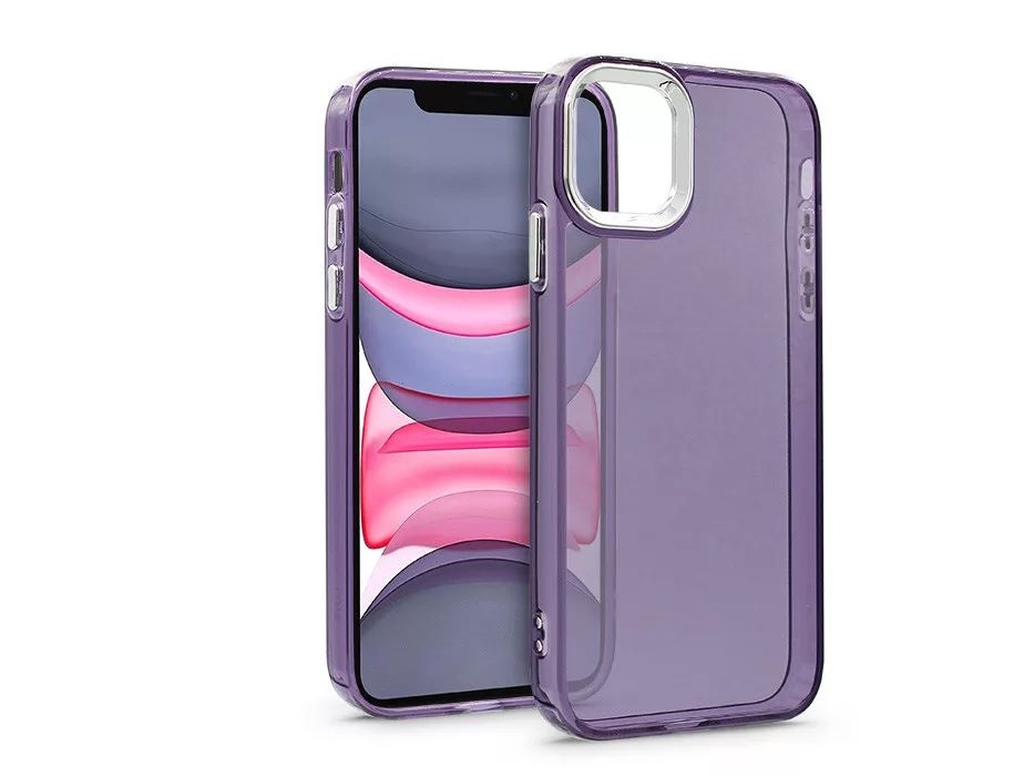 Haffner HF270338 Apple iPhone 11 Pearl lila szilikon hátlap