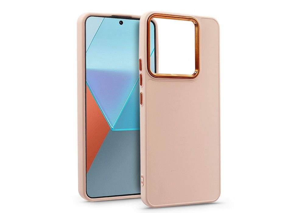 Haffner HF279836 Xiaomi Redmi Note 13 Pro 5G/Poco X6 5G Frame rózsaszín szilikon hátlap