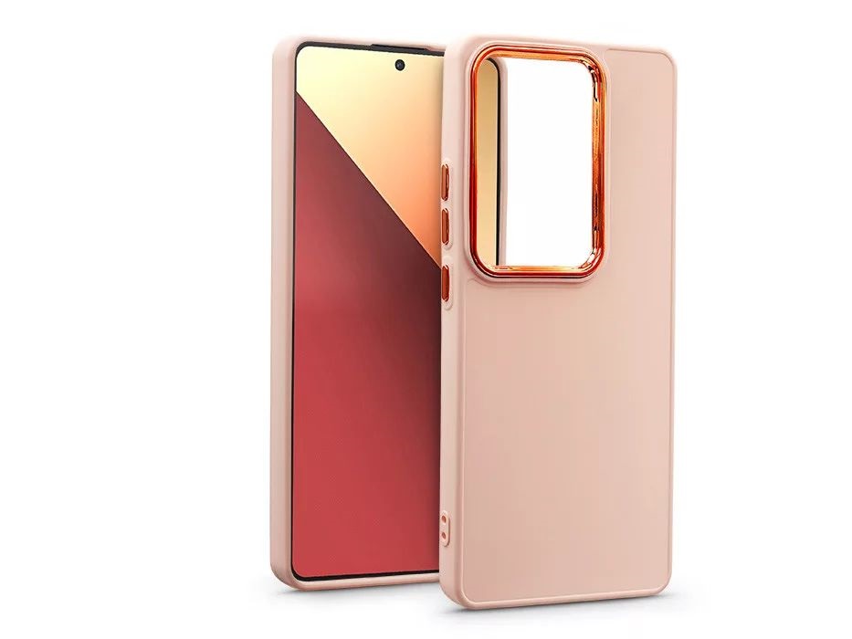 Haffner HF280016 Xiaomi Redmi Note 13 Pro 4G/Poco M6 Pro 4G Frame rózsaszín szilikon hátlap