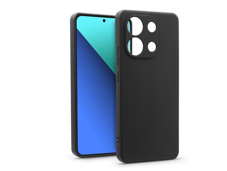 Haffner HF282263 Xiaomi Redmi Note 13 4G Soft fekete szilikon hátlap
