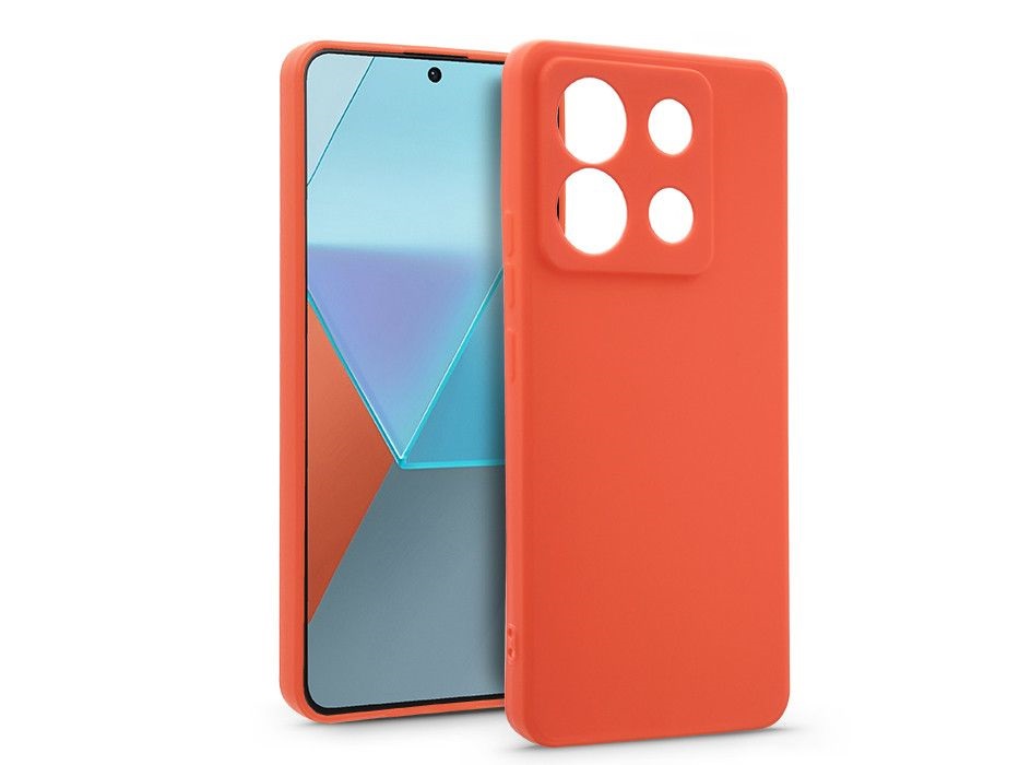 Haffner HF282300 Xiaomi Redmi Note 13 Pro 5G/Poco X6 5G Soft piros szilikon hátlap