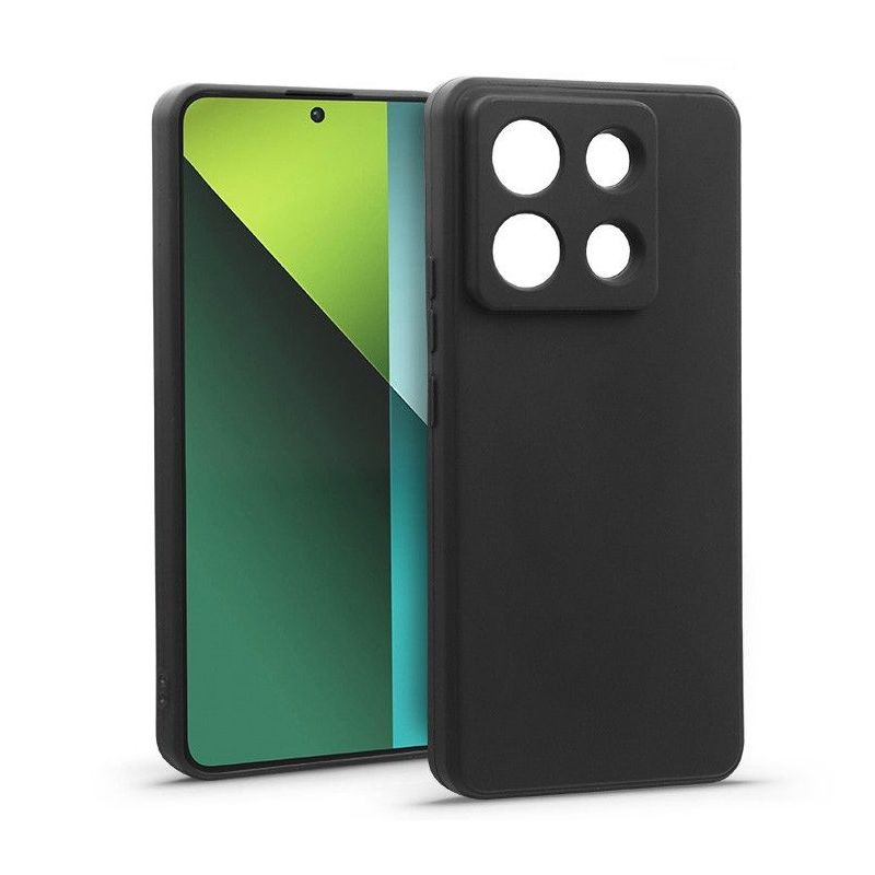 Haffner HF284137 Xiaomi Redmi Note 13 Pro 5G fekete Matt szilikon tok