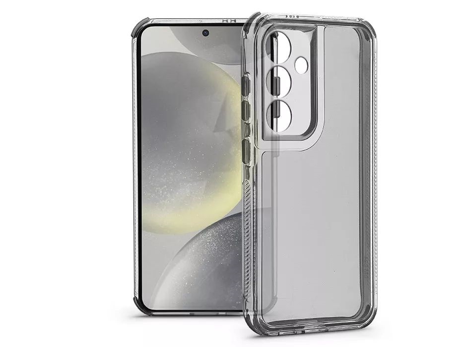 Haffner HF322280 Samsung SM-S921 Galaxy S24 Matrix Clear kameravédős átlátszó szilikon tok