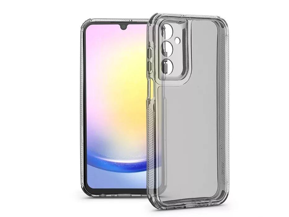 Haffner HF323676 Samsung SM-A256 Galaxy A25 5G Matrix Clear kameravédős átlátszó szilikon tok